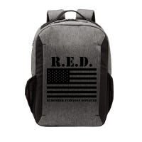R.E.D. Friday | On Fridays We Wear Red | Remember Everyone Deployed Vector Backpack