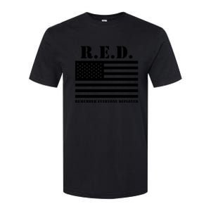 R.E.D. Friday | On Fridays We Wear Red | Remember Everyone Deployed Softstyle CVC T-Shirt