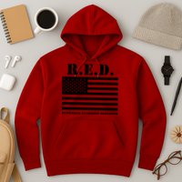 R.E.D. Friday | On Fridays We Wear Red | Remember Everyone Deployed Hoodie