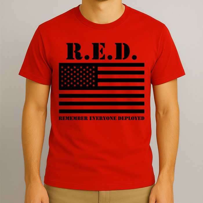 R.E.D. Friday | On Fridays We Wear Red | Remember Everyone Deployed T-Shirt