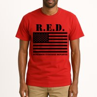 R.E.D. Friday | On Fridays We Wear Red | Remember Everyone Deployed Tall T-Shirt