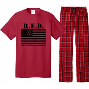 R.E.D. Friday | On Fridays We Wear Red | Remember Everyone Deployed Pajama Set