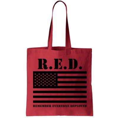 R.E.D. Friday | On Fridays We Wear Red | Remember Everyone Deployed Bag