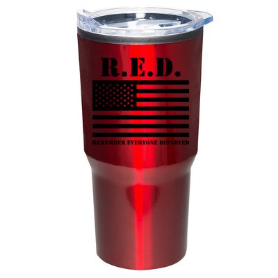 R.E.D. Friday | On Fridays We Wear Red | Remember Everyone Deployed Tumbler
