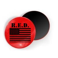R.E.D. Friday | On Fridays We Wear Red | Remember Everyone Deployed Magnet