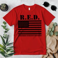 R.E.D. Friday | On Fridays We Wear Red | Remember Everyone Deployed Premium T-Shirt