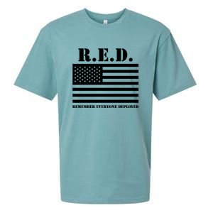 R.E.D. Friday | On Fridays We Wear Red | Remember Everyone Deployed Sueded Cloud Jersey T-Shirt