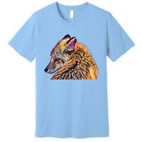 Red Fox Oil Paint Filter Fox Lover Great Gift Premium T-Shirt