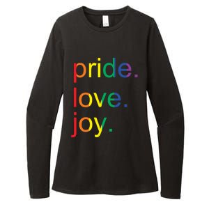 Rainbow Flag Pride Gay Lgbtq+ Gift Womens CVC Long Sleeve Shirt