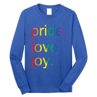 Rainbow Flag Pride Gay Lgbtq+ Gift Long Sleeve Shirt