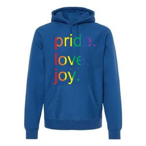 Rainbow Flag Pride Gay Lgbtq+ Gift Premium Hoodie