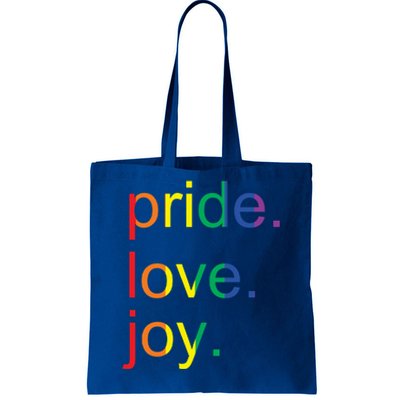 Rainbow Flag Pride Gay Lgbtq+ Gift Tote Bag