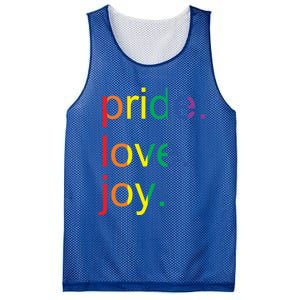 Rainbow Flag Pride Gay Lgbtq+ Gift Mesh Reversible Basketball Jersey Tank