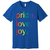 Rainbow Flag Pride Gay Lgbtq+ Gift Premium T-Shirt