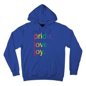 Rainbow Flag Pride Gay Lgbtq+ Gift Tall Hoodie