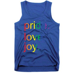 Rainbow Flag Pride Gay Lgbtq+ Gift Tank Top