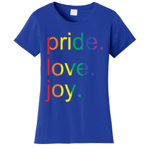 Rainbow Flag Pride Gay Lgbtq+ Gift Women's T-Shirt