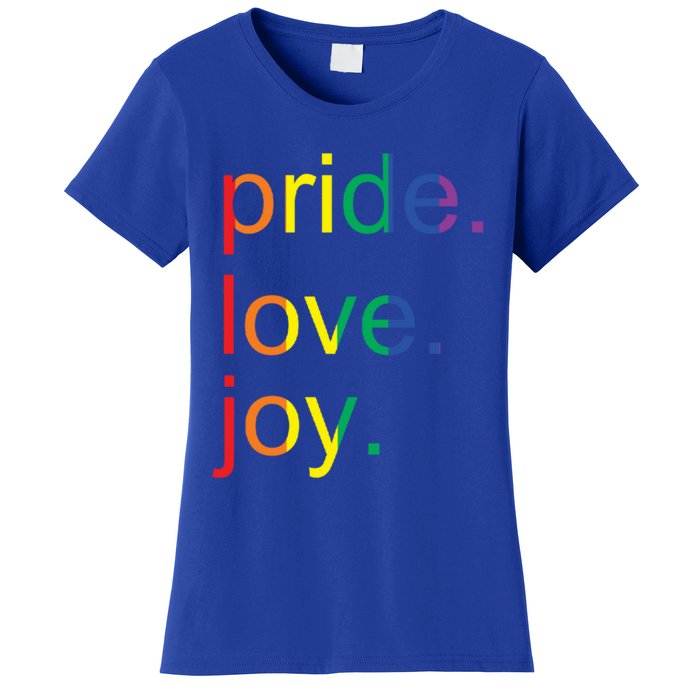 Rainbow Flag Pride Gay Lgbtq+ Gift Women's T-Shirt