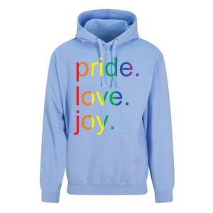 Rainbow Flag Pride Gay Lgbtq+ Gift Unisex Surf Hoodie