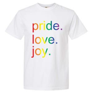 Rainbow Flag Pride Gay Lgbtq+ Gift Garment-Dyed Heavyweight T-Shirt