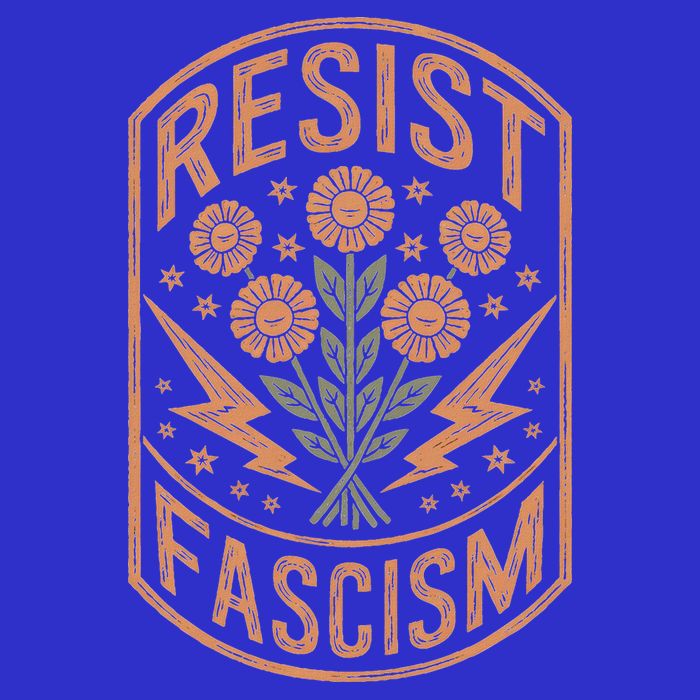 Resist Fascism Protest Trump Anti Trump  T-Shirt