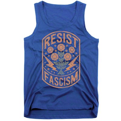 Resist Fascism Protest Trump Anti Trump  Tank Top