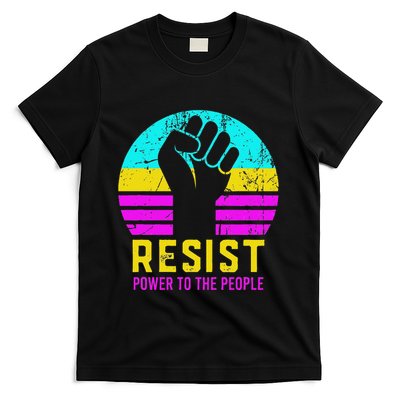 Resist Fascism Power To The People T-Shirt