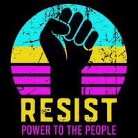 Resist Fascism Power To The People Impact Tech Backpack