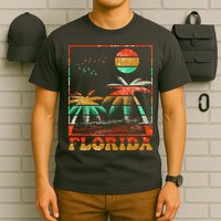 Retro Florida Palm Trees T-Shirt