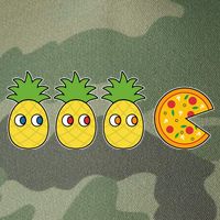 Retro Funny Pineapple Pizza Video Game Legacy Tie Dye Trucker Hat