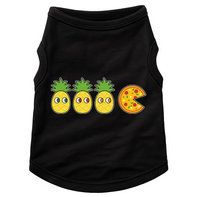 Retro Funny Pineapple Pizza Video Game Doggie Tank