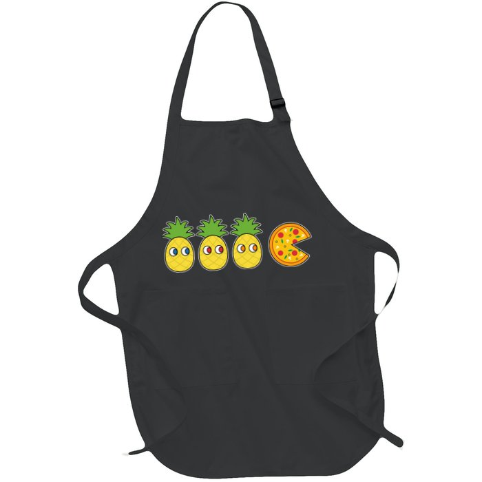 Retro Funny Pineapple Pizza Video Game Apron