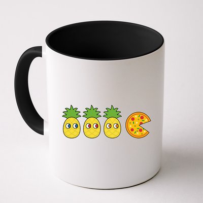 Retro Funny Pineapple Pizza Video Game Mug