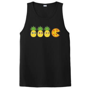 Retro Funny Pineapple Pizza Video Game PosiCharge Competitor Tank