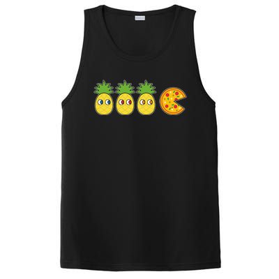 Retro Funny Pineapple Pizza Video Game PosiCharge Competitor Tank