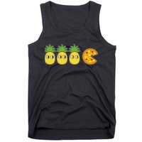 Retro Funny Pineapple Pizza Video Game Tank Top