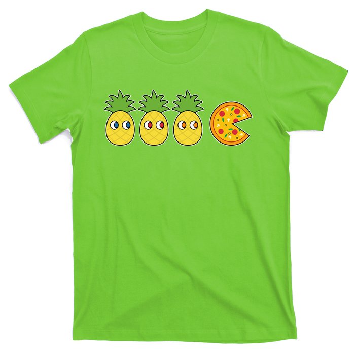 Retro Funny Pineapple Pizza Video Game T-Shirt