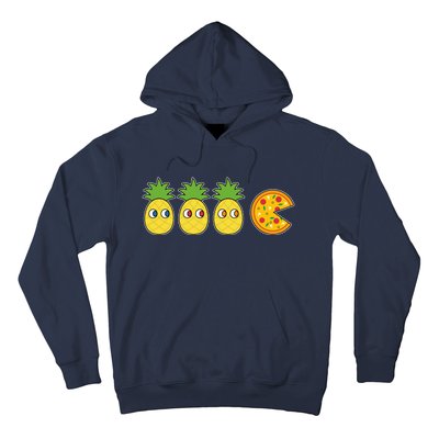 Retro Funny Pineapple Pizza Video Game Hoodie