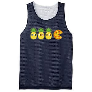 Retro Funny Pineapple Pizza Video Game Mesh Reversible Basketball Jersey Tank