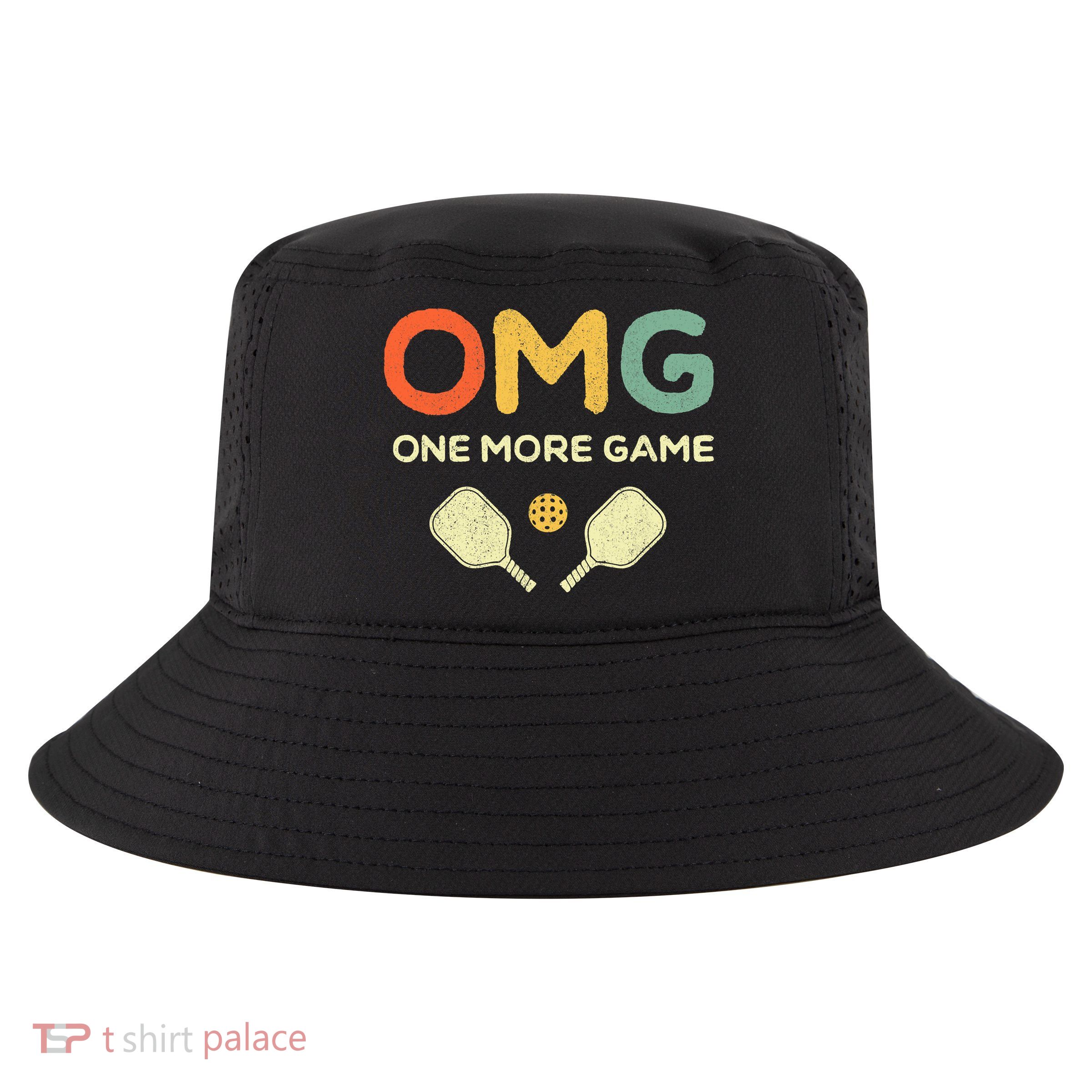 Retro Funny Pickleball Lover Pickle Ball Cool Comfort Performance Bucket Hat
