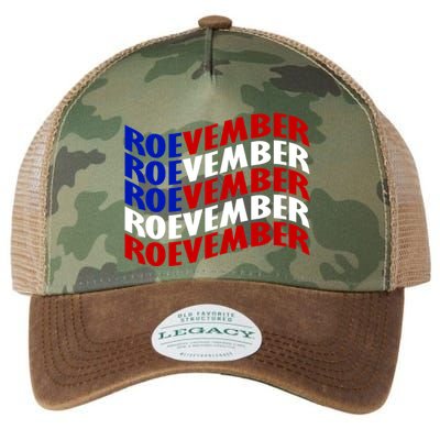 Roevember Feminist Pro Choice November Legacy Tie Dye Trucker Hat