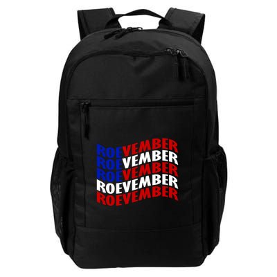 Roevember Feminist Pro Choice November Backpack
