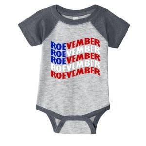 Roevember Feminist Pro Choice November Infant Baby Jersey Bodysuit