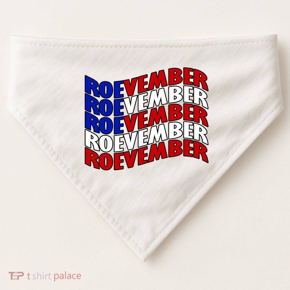 Roevember Feminist Pro Choice November USA-Made Doggie Bandana