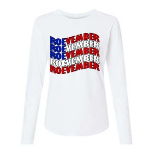 Roevember Feminist Pro Choice November Womens Cotton Relaxed Long Sleeve T-Shirt