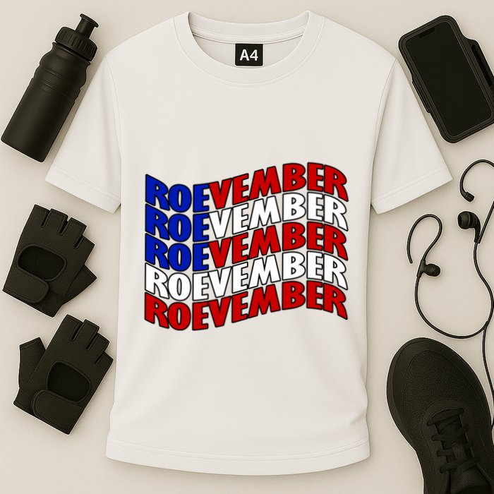 Roevember Feminist Pro Choice November Cooling Performance Crew T-Shirt