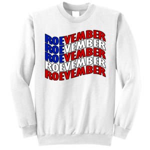 Roevember Feminist Pro Choice November Sweatshirt