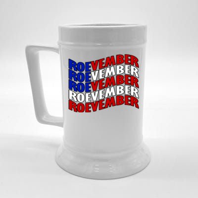 Roevember Feminist Pro Choice November Beer Stein