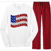 Roevember Feminist Pro Choice November Long Sleeve Pajama Set