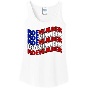 Roevember Feminist Pro Choice November Ladies Essential Tank